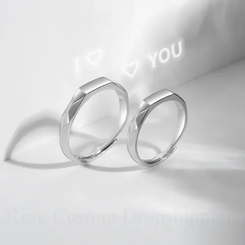Love and Faith Projection Ring