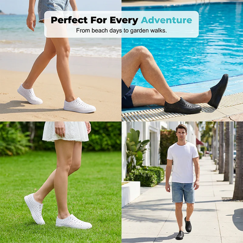 🏆LAST DAY SALE 50% OFF🔥Unisex Summer Breathable Slip-On Water Shoes