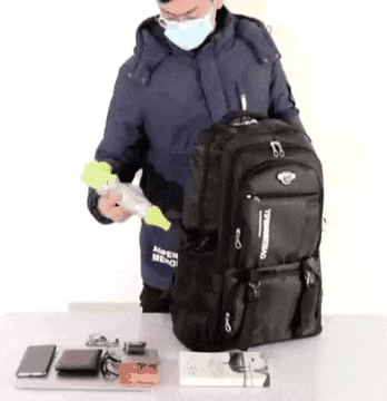 Large-Capacity Oxford Backpack