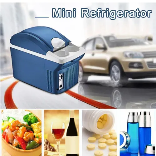 7.5L car small refrigerator dual-purpose box for both cooling and heating