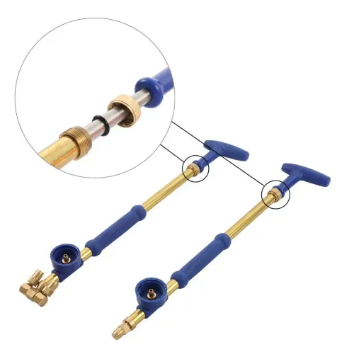 Brass Single or double Head Push Pull Pressure Nozzle with Adjustable Misting Nozzle Connection