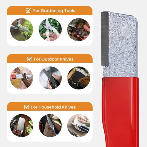 10Pcs  Outdoor Portable Dual-purpose Whetstone
