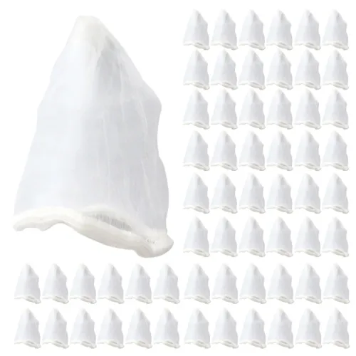 300Pcs Pellets Baits Bags Carp Fishing Baits Carp Fishing Bag Set PVA Bags Carp Fishing Not Dissolving PVA Fishing Baits Bags