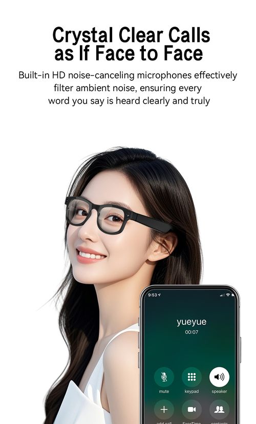 Smart Glasses: 1080p Video Calls with Image Stabilization, 8MP Camera, AI Translation, and Outdoor Sunglasses Functionality