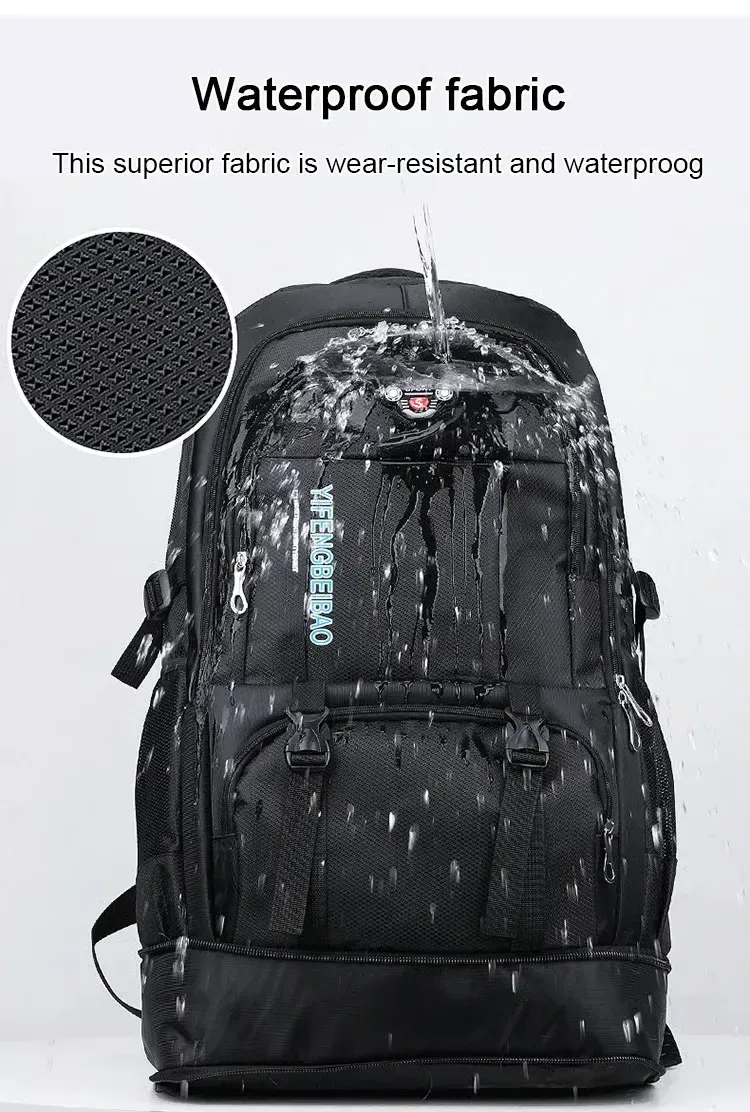 Large-Capacity Oxford Backpack