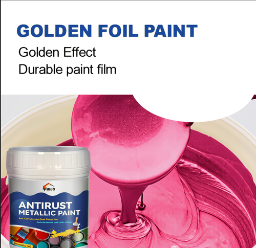 300g-Pink Metallic Rust Remover Paint Multipurpose Rust Converter