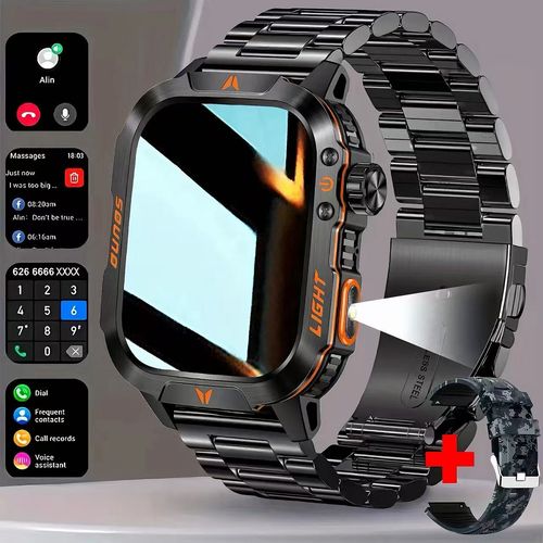 2026 New Military-Grade Men's Smartwatch