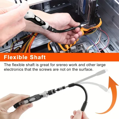 115-in-1 Small Screwdriver Set, Professional Repair Tool Kit for Phone, Computer, Watch, Console, Eyeglass and Electronic