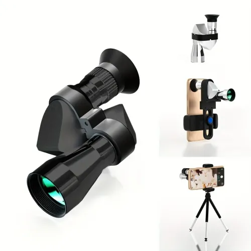 Portable High-Definition Monocular Telescope with High Magnification Zoom, Hunting, Camping, Mountaineering, Outdoor Fishing