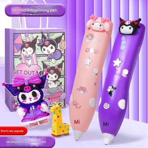 Wireless low-temperature 3D printing pen, children's 3D painting pen