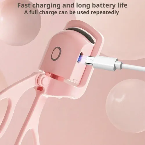Electric eyelash Curler Long-lasting Styling Easy And Perfect Curling All Day Long Portable Electric Eyelash Curler Tool