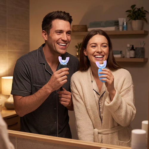 Sonic Automatic Electric Toothbrush For AdultUShaped 360 Degree Toothbrush USB RechargeableTeeth Cleaning & Whitening Brush