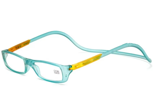Magnetic Reading Glasses: Foldable, Portable, and Wearable Around the Neck
