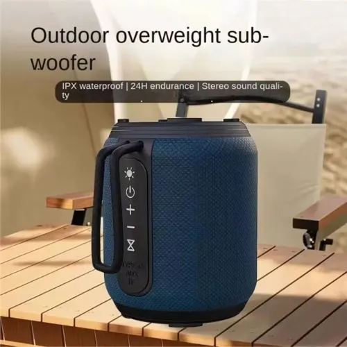 FULL-Portable Wireless Bluetooth Speaker,High-Quality Stereo Sound,Low Latency Long Battery Life