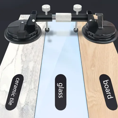 Adjustable Angle Glass Brick and Stone Plate Suction Cup Inner and Outer Corner Right Angle Joint Leveler Hand Tool