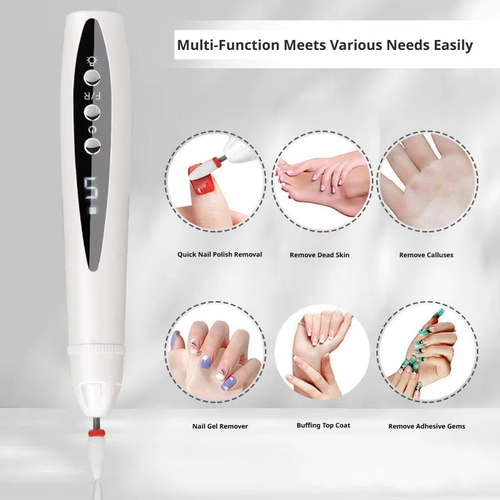 💅 Portable 2-in-1 Nail Drill & UV Gel Lamp: Salon-Quality Manicure Tool! ✨