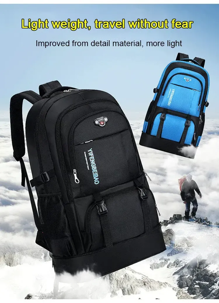 Large-Capacity Oxford Backpack