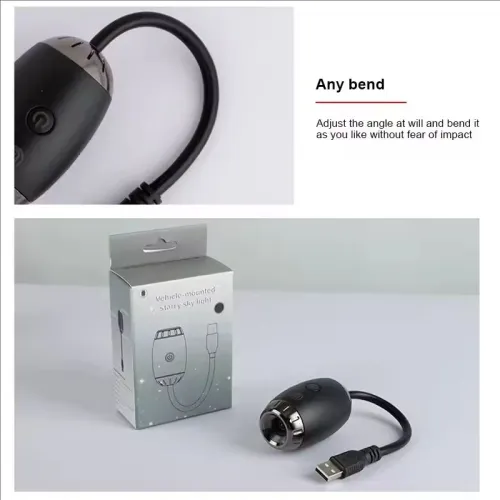 USB Ambient Light for Car Galaxy Saturn Black Hole Camping Bedroom Multiple Scenarios Focus Adjustable Universal USB Interface
