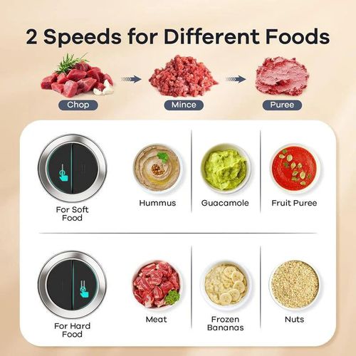 2L High-Power 200W Electric Meat Grinder