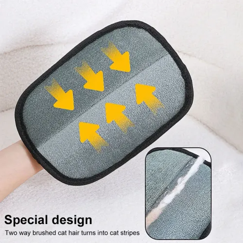 3-Pack Hair Removal Gloves