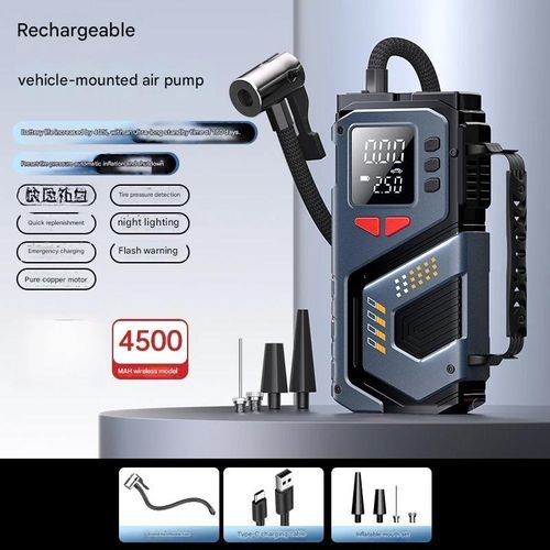 Emergency Start Power Wireless Car Air Pump Portable Wireless Car Electric Vehicle Air Pump