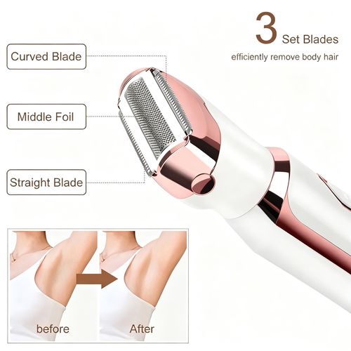 4-in-1 Electric Hair Remover for Women