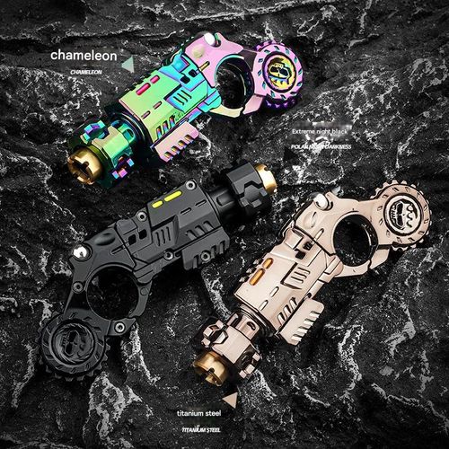 Cool alloy Fidget toy fun EDC Fidget slider stress reducing shooting toy ADHD anti anxiety toy multifunctional tool