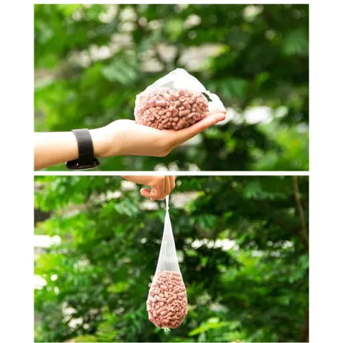 300Pcs Pellets Baits Bags Carp Fishing Baits Carp Fishing Bag Set PVA Bags Carp Fishing Not Dissolving PVA Fishing Baits Bags