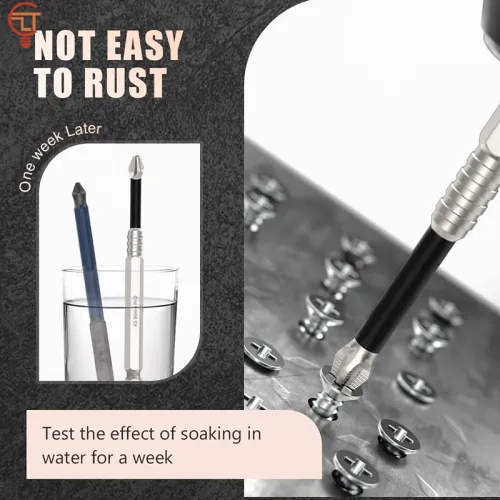 9PCS High Magnetic Screwdriver Drill Bit Set Strong Magnetic Durability Screwdriver Drill Bit Set Universal Anti-Slip Magnetic