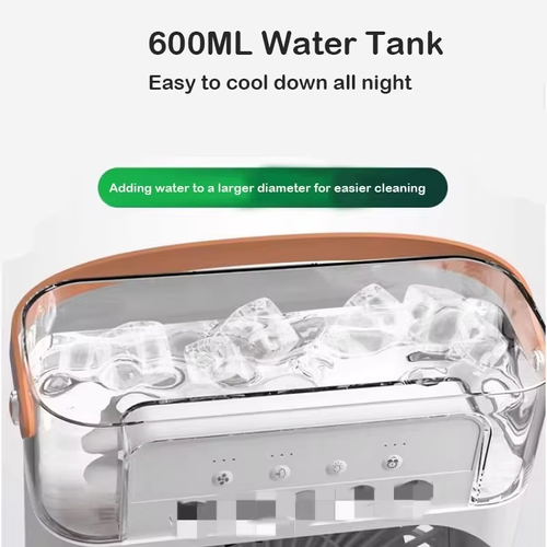 Ice water cooling spray fan
