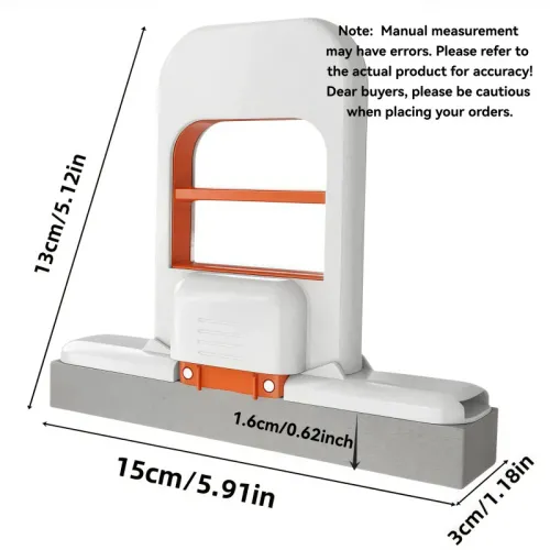 2PCS expandable cloths - wet and dry cleaning, compact space saving design, multifunctional cleaning tool, stylish handle design
