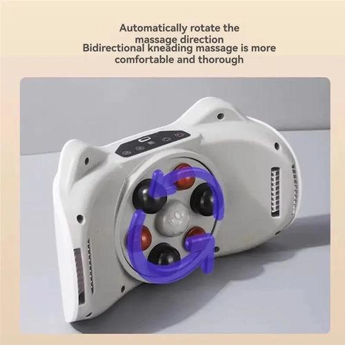 🔥 Electric abdominal massage (burns fat + aids digestion)