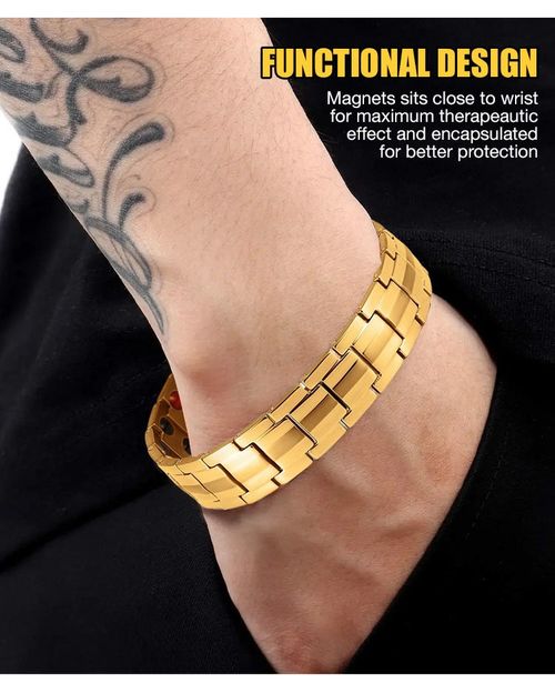 Cross Double Row Magnetic Bracelet - Found your stress-relief secret, Magnetic Wellness Boost