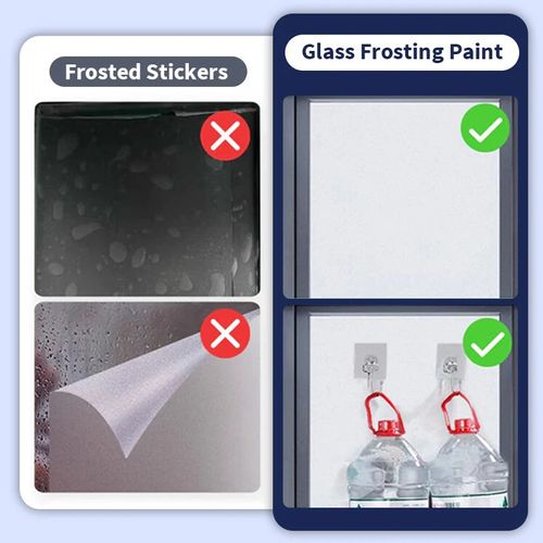 Water-Based Transparent Frosted Glass Paint 500g