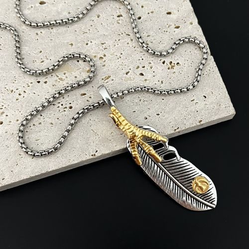 Damascus Eagle Necklace 🦅🔥