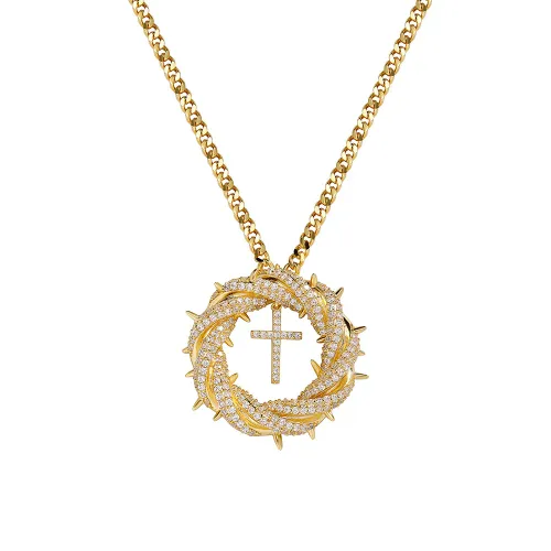 Pendant Creative Fried Dough Twists Necklaces Jewelry