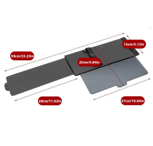 Car Sun Visor Extender Anti-glare Sun Blocker Portable Universal Car Sunshade UV Ray