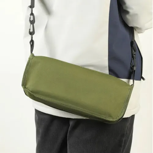 Folding stool for outdoor leisure, camping, and hiking fishing trips, convenient shoulder bag style portable stool for storage