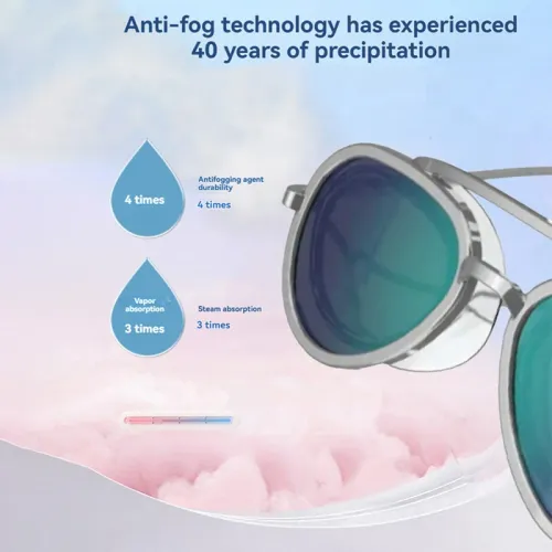 Full angle anti fog swimming goggles