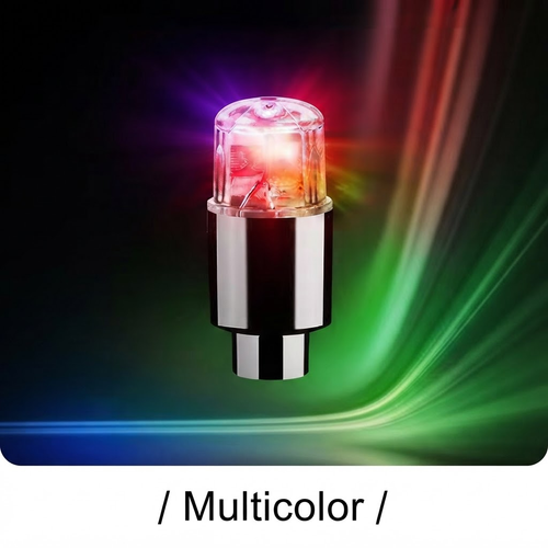4Pcs Tire Valve Cap Lights Durable Tire Lights For Car Air Valve Caps With Lights