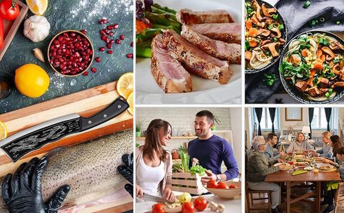 🐉🔪 29.5cm Dragon Knife For Meat and Vegetable Cutting 🔪🐉