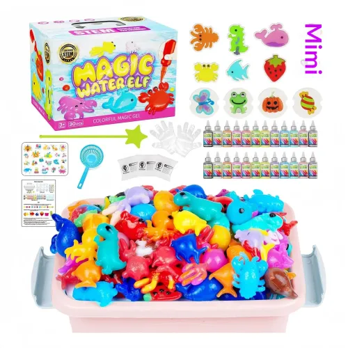 Magic Water Elf DIY Set,Handmade Little Artist Graffiti Toy,Magic Hydrogel,Children's Creative Handmade Birthday Christmas Gifts