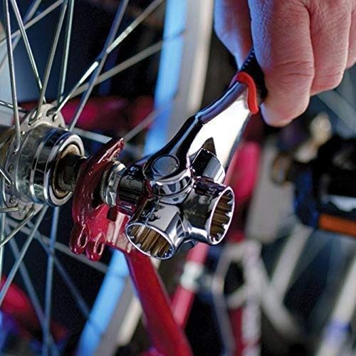 🔧 8-in-1 Universal Socket Wrench – 360° Rotating Tool
