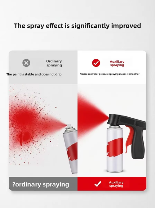DIY Spray Can Trigger Handle—For Automotive Surface Scratch Repair