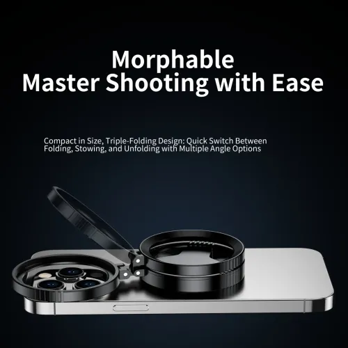 52mm CPL Polarizer Filter Magnetic Holder For iPhone 17 16 15 14 Pro Max Plus Andriod Smartphone for Vlogging Filter bracket