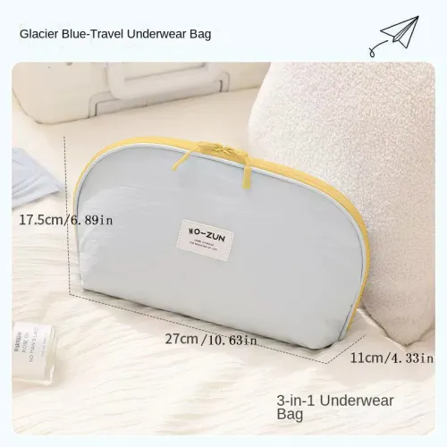 Travel Organizer Bag Large Capacity Underwear Storage Pouch Portable Cosmetic Makeup Case Toiletry Bag for Women