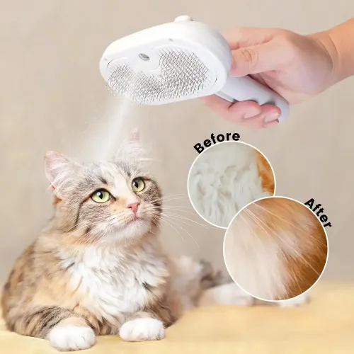 Pet electric spray massage comb