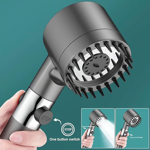 🔥3 Modes Shower Head High Pressure