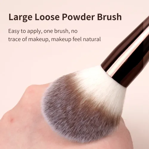4PCS Makeup Brush Set Double Head Foundation Powder Contour Brush for Flawless Makeup Soft Fluffy Hair Makeup Tools