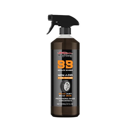 Powerful Wheel Cleaner 120ml Powerful Rim Brake Buster Spray Car Detailing Brake Dust Remover for Cleaning Wheels and Tires